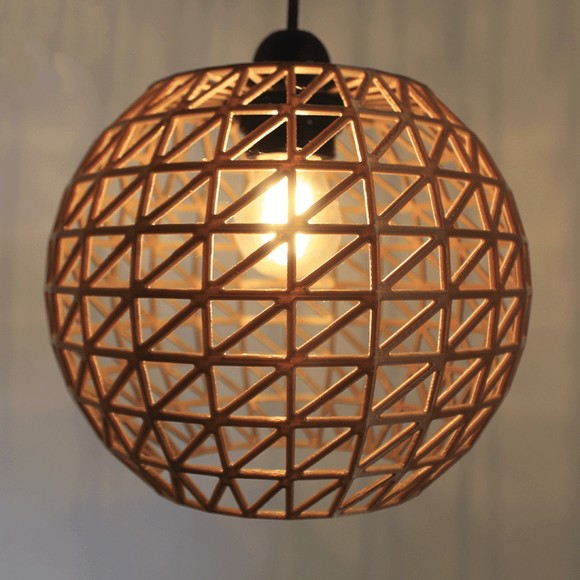 3DPAA Crab Cat catcher Lamp | Home Decor | Gift Idea | Geometric - Picture 4 of 7